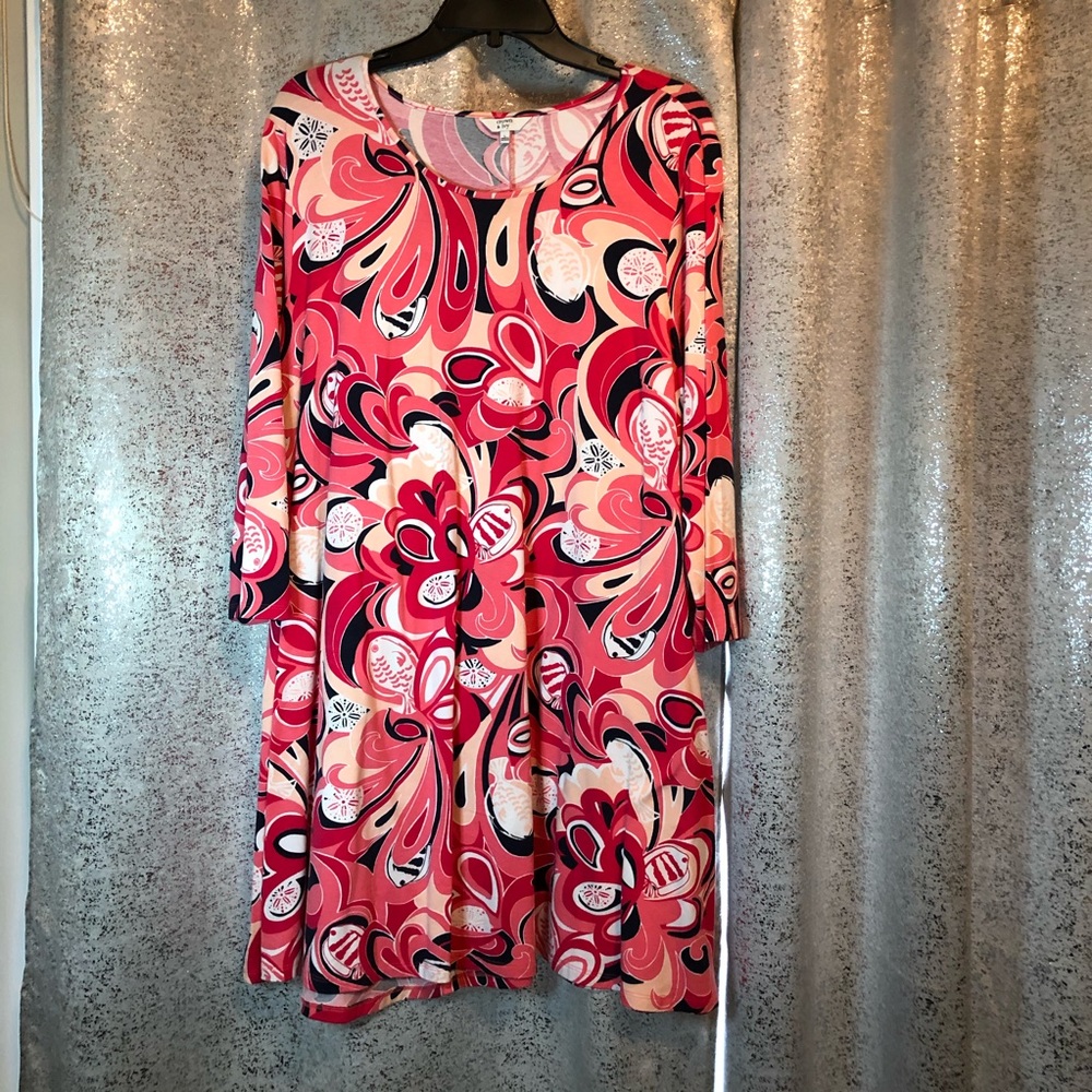 Crown & Ivy Paisley Swing Dress